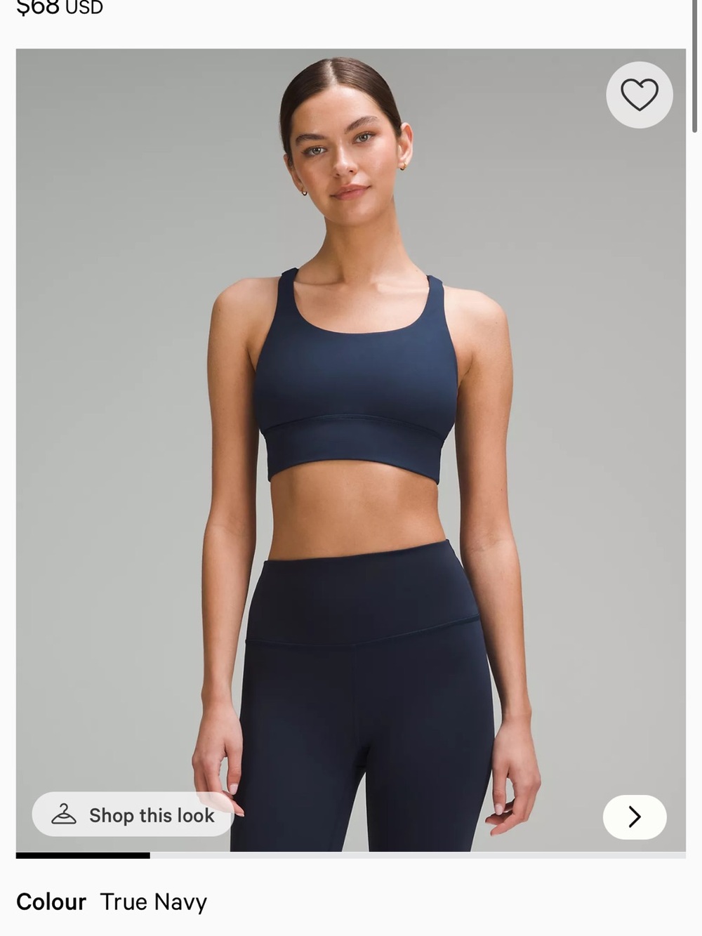 lululemon Energy Longline Bra